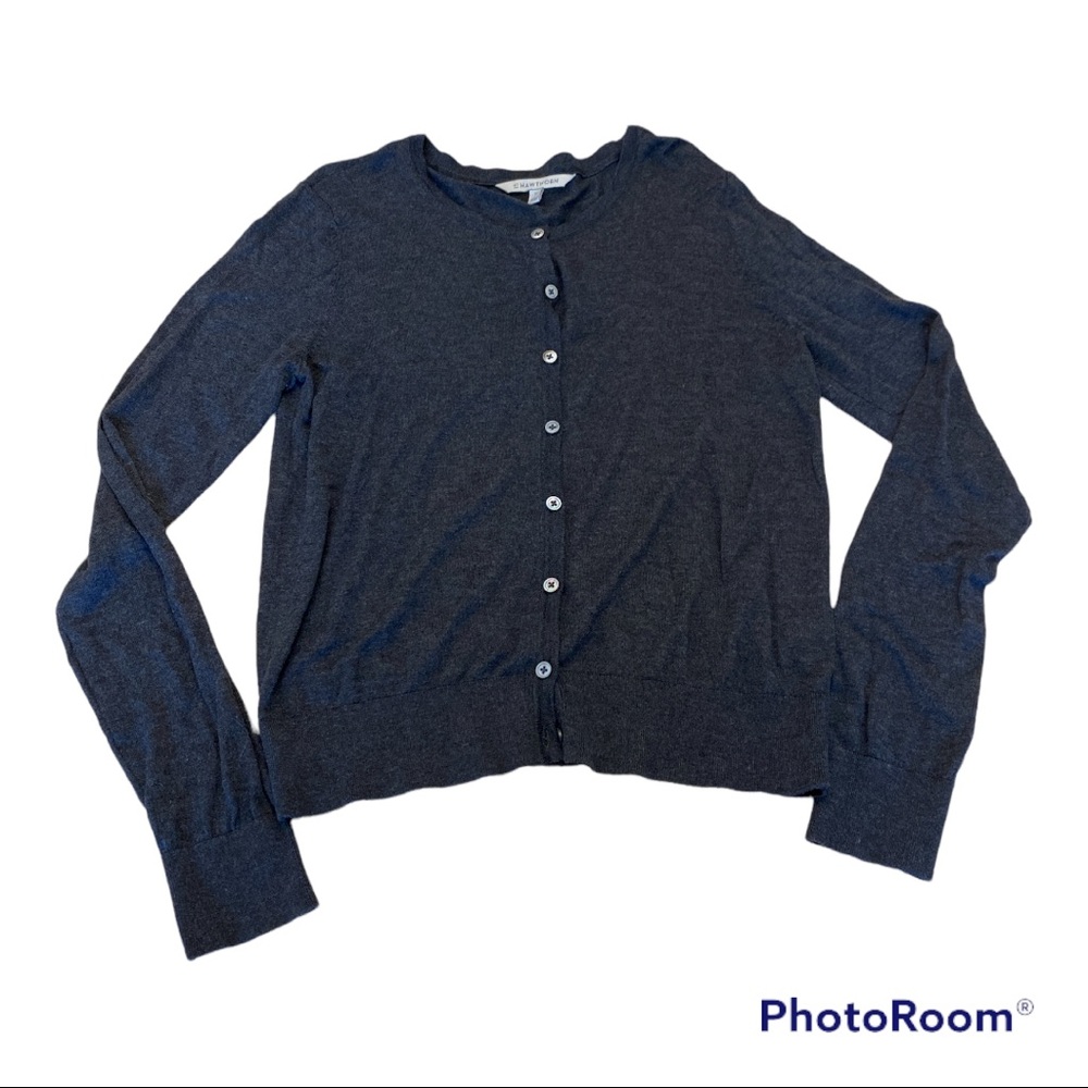 41 Hawthorn Dark Grey Cardigan